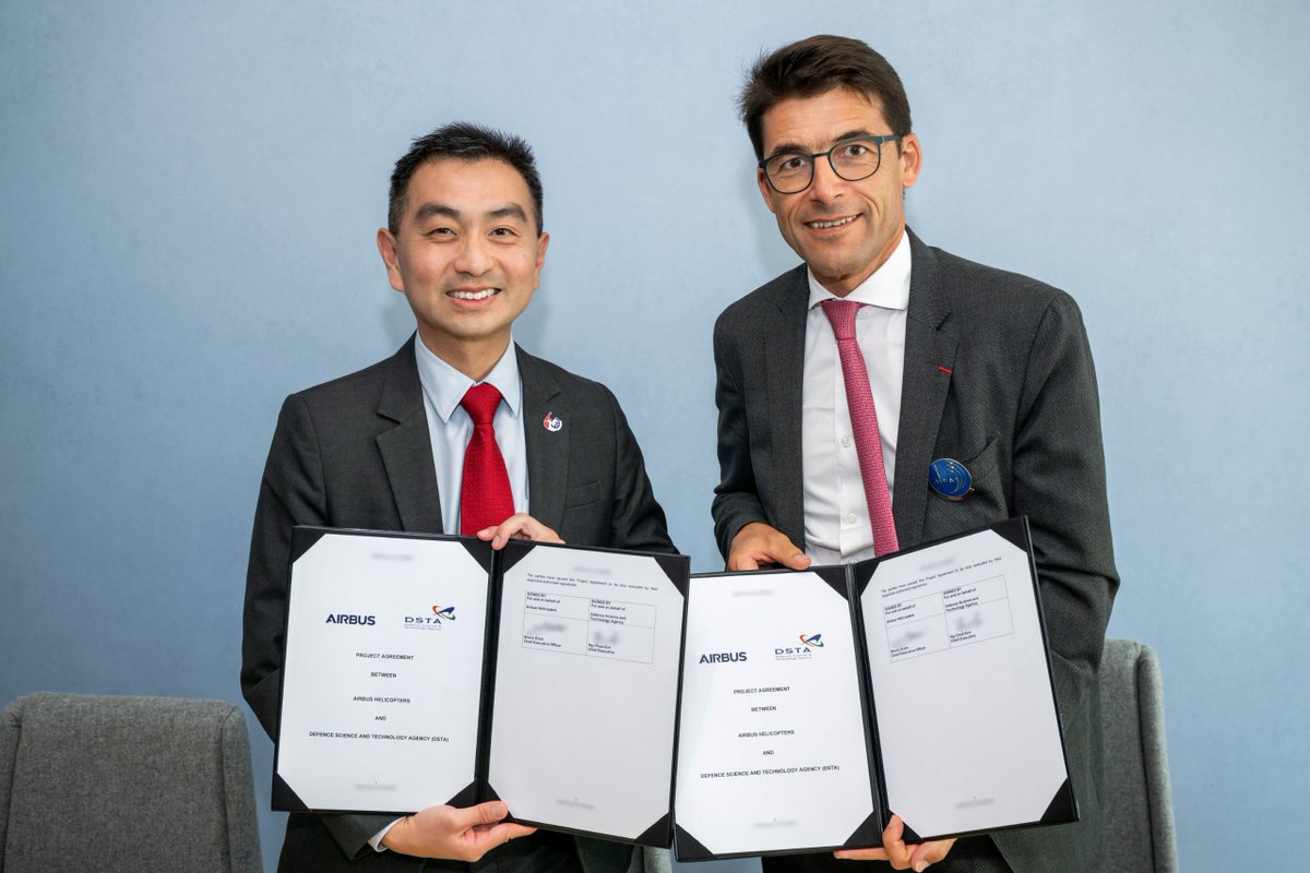 BrunoEven's tweet image. We're proud to be enhancing crewed-uncrewed teaming capabilities for the H225M & Flexrotor, in partnership with DTSA & @TheRSAF. This powerful synergy of pilots and advanced UAS unlocks game-changing operational flexibility. Thank you for your trust! 🇸🇬