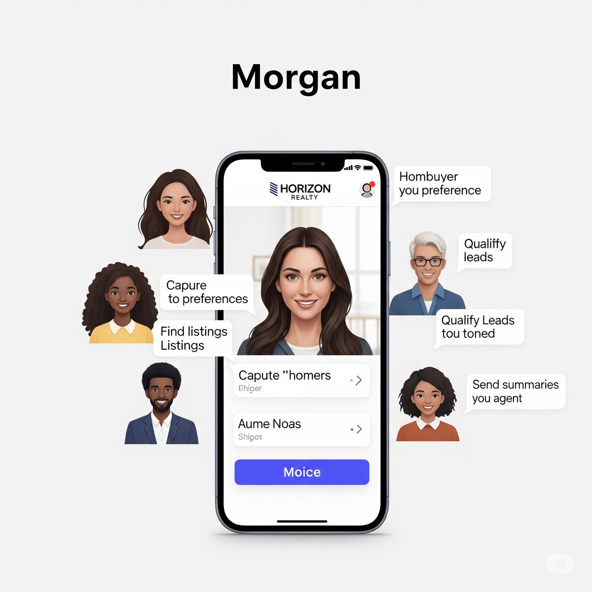 rai_nitin8731's tweet image. Meet Morgan — Horizon Realty’s voice AI for lead gen.
Captures buyer needs, finds listings, qualifies leads, sends agent alerts.
Powered by 11 Labs, Twilio &amp;amp; N8N.
#VoiceAI #RealEstateTech #HorizonRealty #AIInnovation
