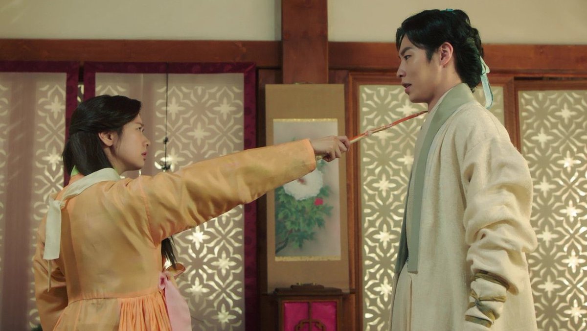 게다리로 남주를 위협하고 창문을 넘어 떠난 여주는 너가 처음일거야 무덕아