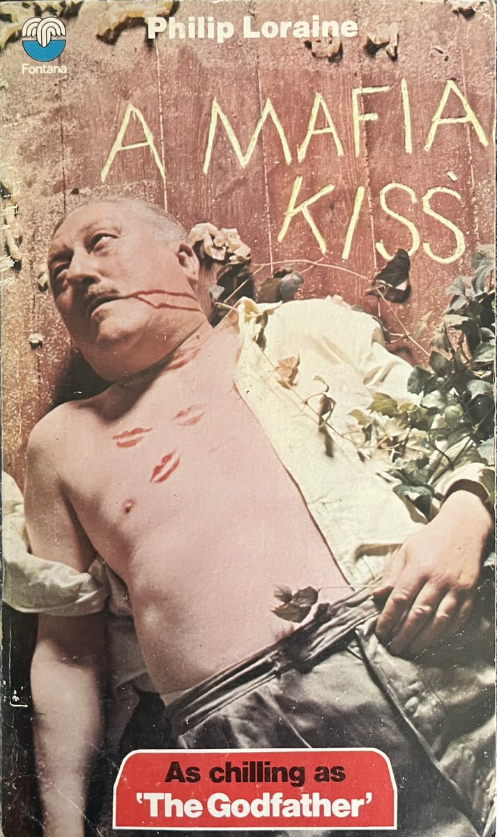 A Mafia Kiss by Philip Loraine (Robin Estridge) (Fontana, 1971, Second Impression). #AMafiaKiss #PhilipLoraine #1970s #book #books #paperback #cover #crime #mystery #thriller #thrillers #thrillerbooks #FontanaBooks #FontanaBook