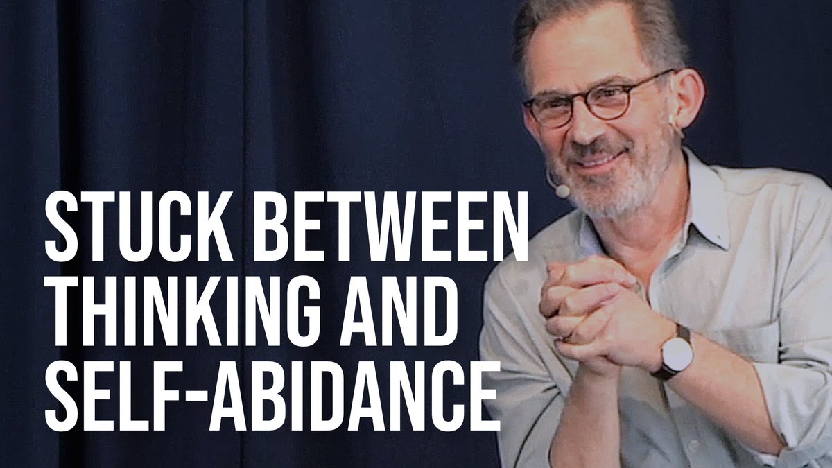 A man says that during a guided meditation ‘I feel like there’s an “I” in the middle – an arbiter trying to negotiate between following your instructions and distracting thoughts. Who is this observer that’s aware of this back-and-forth dynamic? Watch Rupert’s latest video here