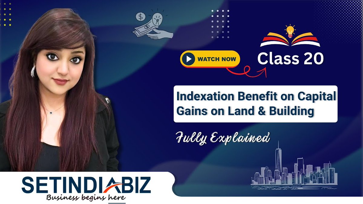 setindiabiz's tweet image. Not fully well-versed with Indexation in Capital Gains for Land &amp;amp; Building? 

Exploring indexation on LTCG  is crucial. 

Learn full concept 👉 zurl.co/oGpTQ 

For Courses, visit: zurl.co/nOzfj 

#accountingcourse #onlinetutorial #indexation #ltcg #setindiabiz