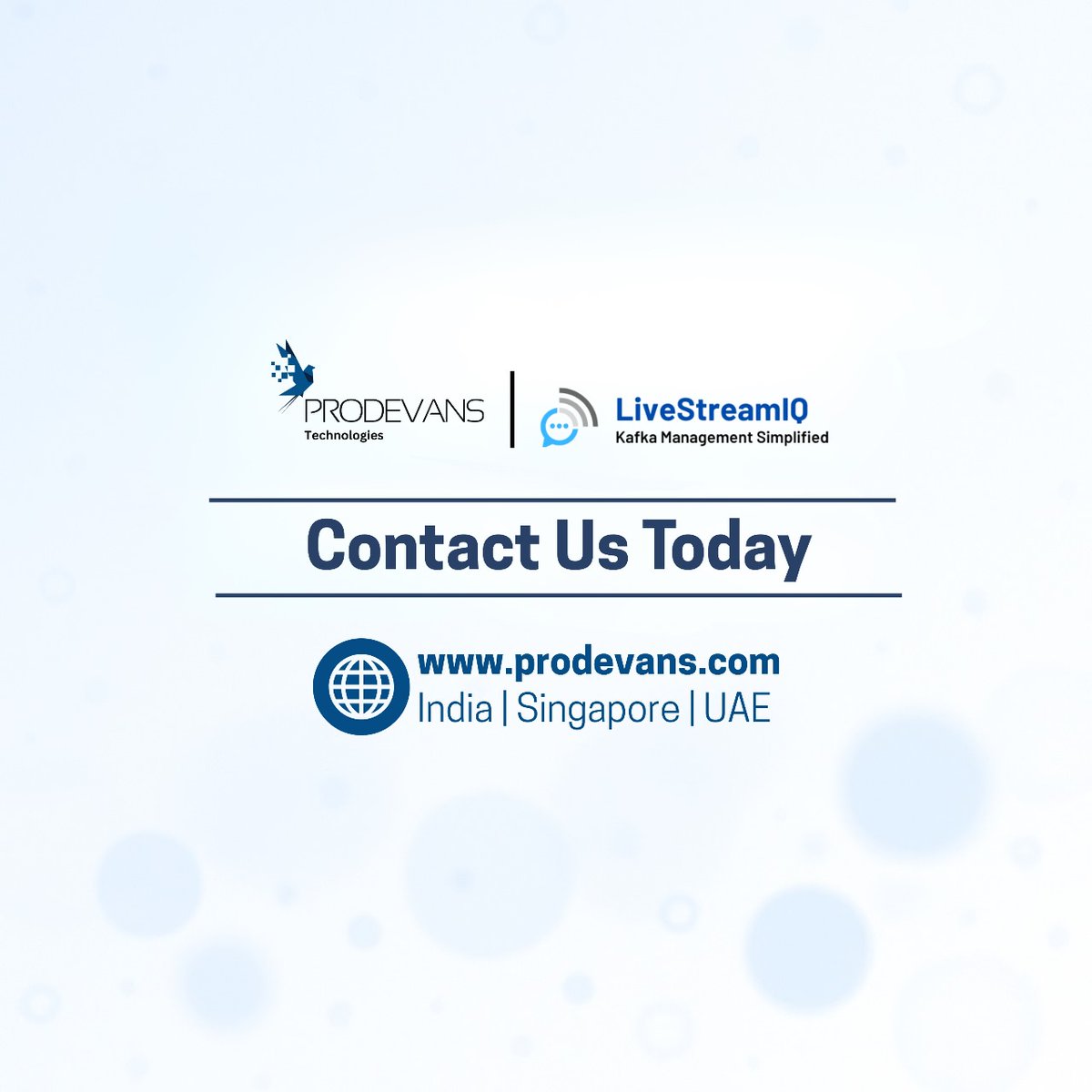 CEOProDevAns's tweet image. The Kafka Admin Starter Pack – Powered by LiveStreamIQ. Master your distributed messaging system with confidence and control.
Visit:- livestreamiq.com
Explore more at prodevans.com
#KafkaAdmin #LiveStreamIQ #KafkaMonitoring #DevOpsTools #KubernetesSupport
