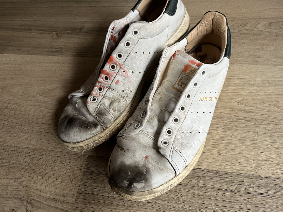好久没更新了，冒个泡
Long time no see
#虐鞋 #trashedsneakers