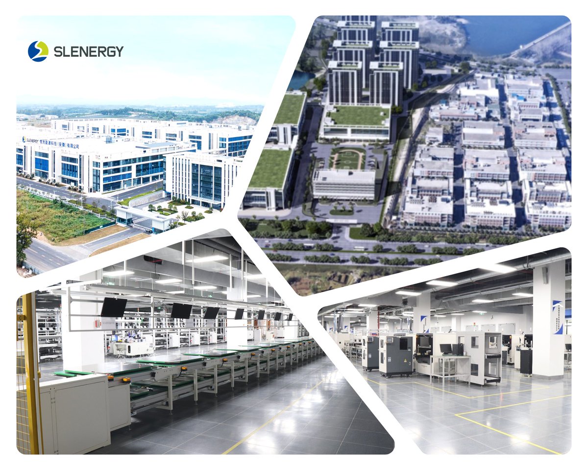 SlenergyTech's tweet image. Engineering Excellence: Inside SLENERGY’s Smart Factory

Where precision meets scale: Our vertically integrated manufacturing ecosystem in China, sets new benchmarks for energy storage system production:

✅ Unmatched Capacity
• 30GW+ annual inverter output
• 30GWh+ energy…