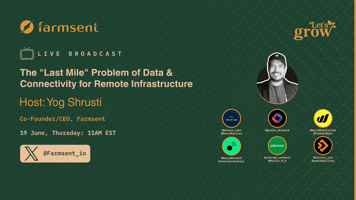 The Infrastructure is ready, but what if the data can’t reach it? 🤔

Join us as we address the gaps in remote data access and showcase groundbreaking solutions on our Live Broadcast, “The 'Last Mile' Problem of Data &amp; Connectivity for Remote Infrastructure.” 🎬

Meet our Panel