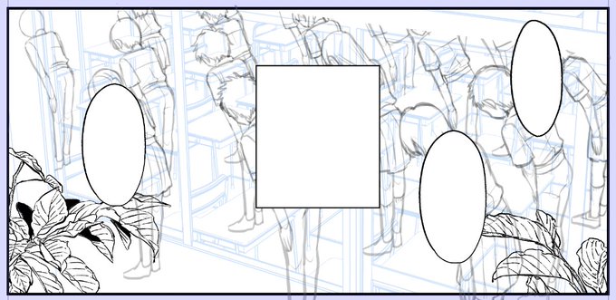 ペン入れにヒーヒーしてる 