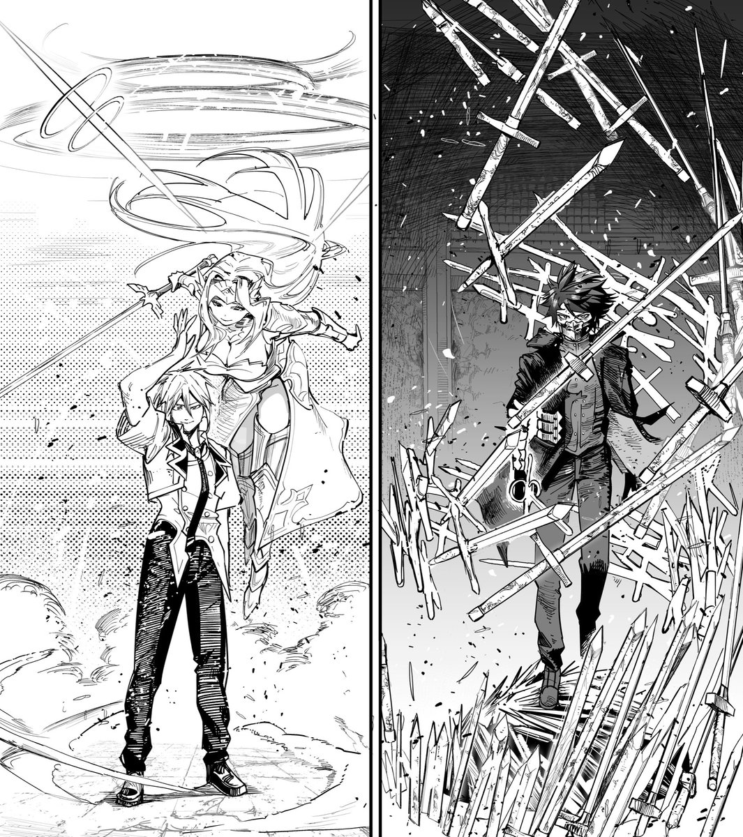 今週はコミカライズ版災悪のアヴァロン お休みです！

来週は月嶋戦がクライマックス！！
ぜひお楽しみに！

⬇️⬇️⬇️