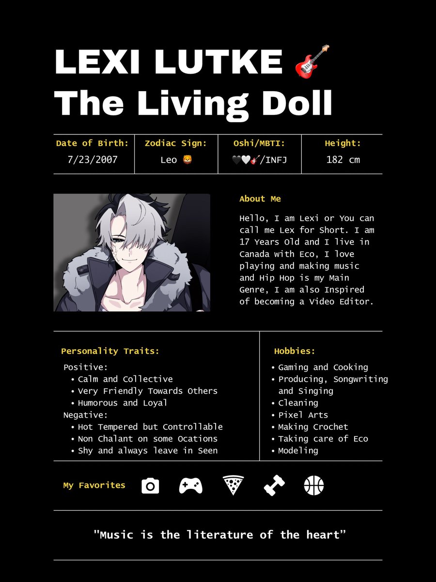 VRCC_official's tweet photo. 【OFFICIAL INTRODUCTION】

The Living Celebrity Doll has arrived, the newest member of the VRCC, bringing his unique editing and song-writing skills to the virtual world. 

Meet Lexi Lutke — The new editor and song-writer of VRCC!

🔻FB: https://t.co/oQQ1BClVIS

#REALITY #VRCC https://t.co/WuwFN1Qzjz