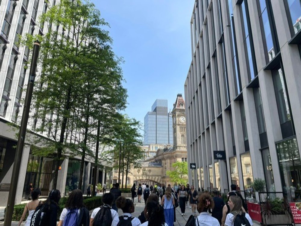 JohnWillmottSch's tweet image. Year 10 Geographer&apos;s in Birmingham yesterday!
#fieldwork #skills #GCSEGeography #potentialintoreality