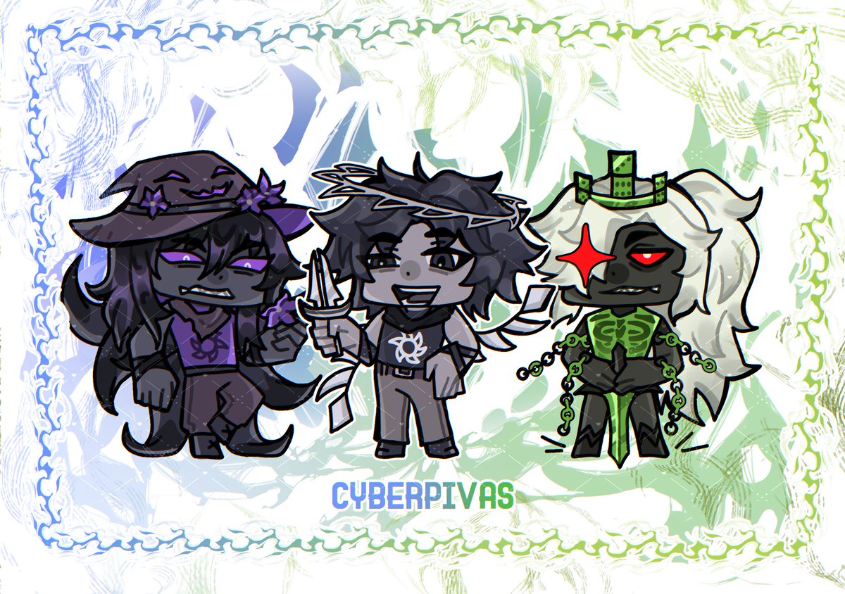 They're so cute in chibi versions

#roblox #forsaken #elliot #chance #mafioso #twotime #azure #1x1x1x1