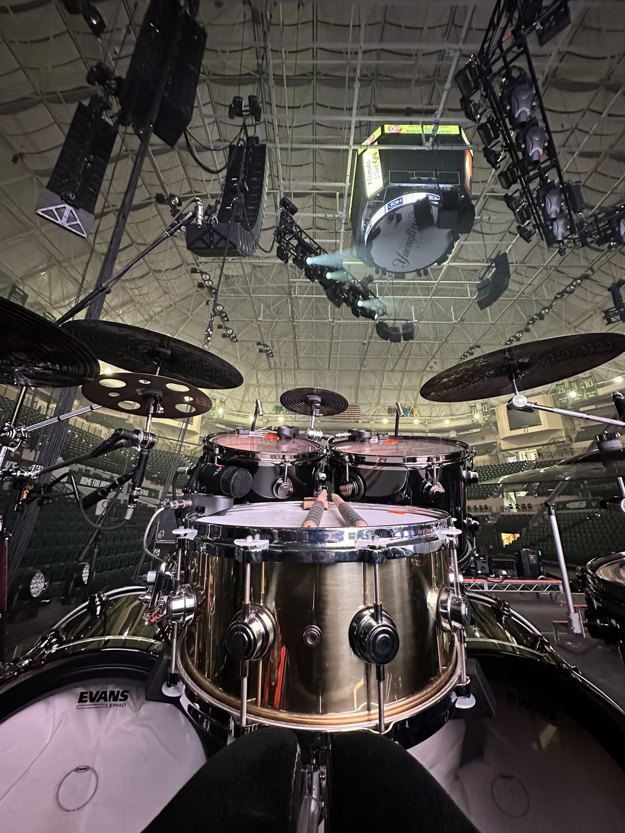 _anthonybarone's tweet image. 🥁
North America setup
@dwdrums @meinlcymbals @EVANSDrumheads @vicfirth
