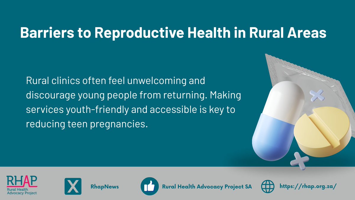 RHAP (@rhapnews) on Twitter photo A recent study found that 69.1% of adolescent girls didn’t know where to access SRH services. Among those who did, more than half said their questions weren’t fully answered during consultations. #YouthMonth <a href="/SoulCity_SA/">Soul City Institute for Social Justice</a>
Read more on our policy brief: rhap.org.za/wp-content/upl… A recent study found that 69.1% of adolescent girls didn’t know where to access SRH services. Among those who did, more than half said their questions weren’t fully answered during consultations. #YouthMonth <a href="/SoulCity_SA/">Soul City Institute for Social Justice</a>
Read more on our policy brief: rhap.org.za/wp-content/upl…