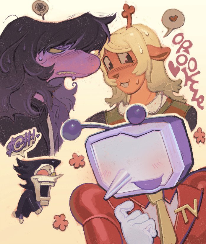 orookcle's tweet image. ladies and gentlemen it got me .... the deltarune it got me .....
#suselle #spamtenna #spamton #tenna #susiedeltarune #noelledeltarune #deltarune #deltarunefanart