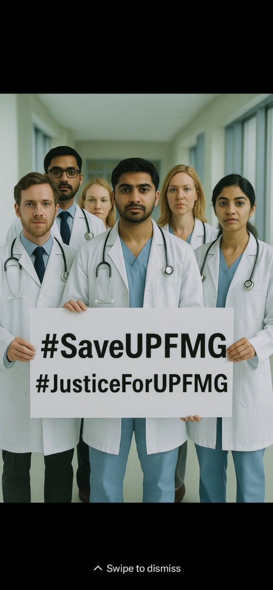 NitinVe63545452's tweet photo. "Justice is not served until every deserving voice has a seat. Increase the number of seats now. 🙏🏻"
#upFMGcrisis #upfmg_internshipcrisis
#upinternshipcrisis
@UPGovt
@myogiadityanath
@brajeshpathakup
@CMOfficeUP
@NMC_IND https://t.co/q9rYBoywUx