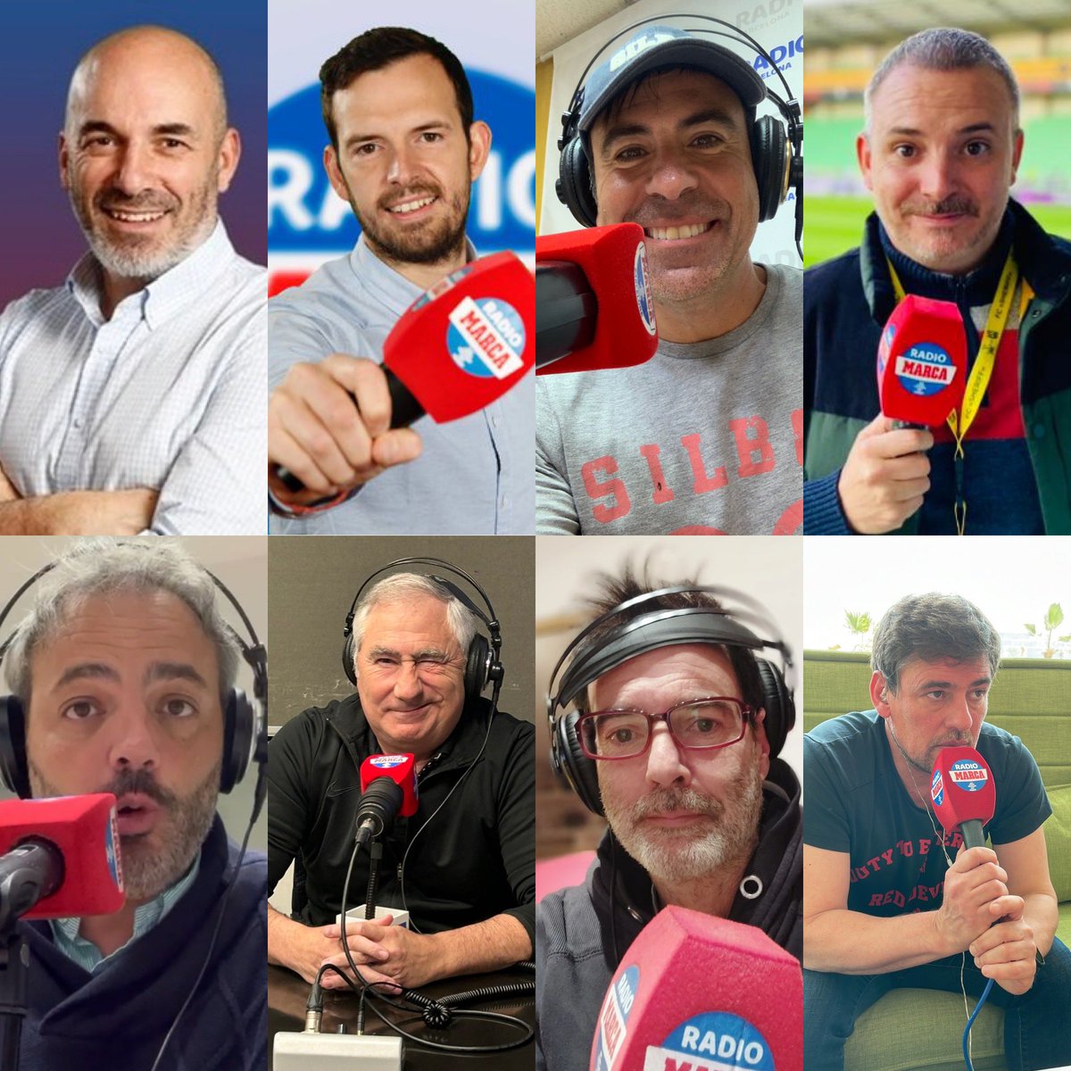 Radio MARCA (@radiomarca) on Twitter photo 🎺 GO!!
👨🏻🎓<a href="/Amaro_DelArco/">Javier Amaro del Arc</a>
👨🏻🎓<a href="/felipedelcampo/">Felipe del Campo</a>
👨🏻🎓<a href="/cuezva/">Yon Cuezva 🎙</a>
👨🏻🎓<a href="/jlianodesmarque/">Jorge Liaño</a>
👨🏻🎓<a href="/Pepepasques/">José Luis Pasqués</a>
👨🏻🎓<a href="/JSEGURACLARA/">JORGESEGURA</a>
👨🏻🎓<a href="/Rsierraplus/">Ricardo Sierra</a>
👨🏻🏫 <a href="/raulvarelar/">Raúl Varela</a>
…y CONTIGO, si usas el hashtag #latribu, o mandas nota de audio al 628 26 90 92
📻 RADIOMARCA.com 🎺 GO!!
👨🏻🎓<a href="/Amaro_DelArco/">Javier Amaro del Arc</a>
👨🏻🎓<a href="/felipedelcampo/">Felipe del Campo</a>
👨🏻🎓<a href="/cuezva/">Yon Cuezva 🎙</a>
👨🏻🎓<a href="/jlianodesmarque/">Jorge Liaño</a>
👨🏻🎓<a href="/Pepepasques/">José Luis Pasqués</a>
👨🏻🎓<a href="/JSEGURACLARA/">JORGESEGURA</a>
👨🏻🎓<a href="/Rsierraplus/">Ricardo Sierra</a>
👨🏻🏫 <a href="/raulvarelar/">Raúl Varela</a>
…y CONTIGO, si usas el hashtag #latribu, o mandas nota de audio al 628 26 90 92
📻 RADIOMARCA.com