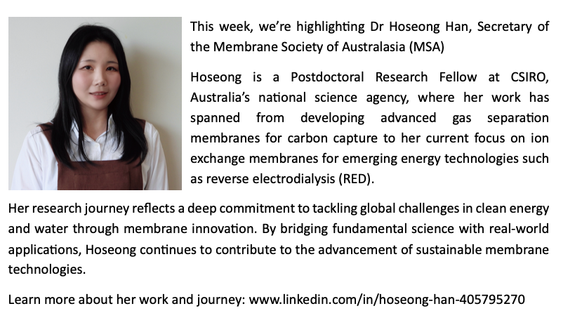 Membrane Society of Australasia tweet media