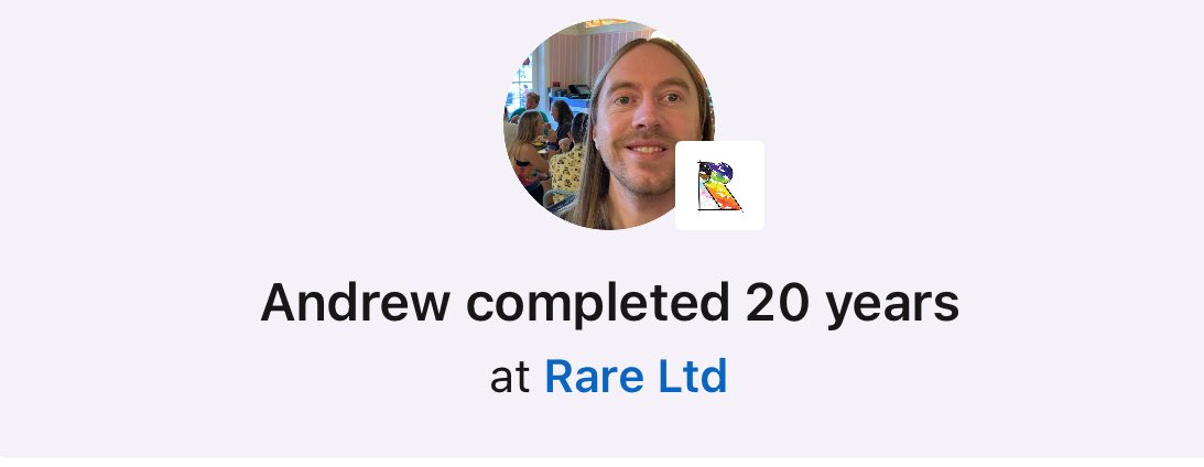 keeyaaaa's tweet image. Started my dream job at 21 years old back in 2005, met the love of my life the same year at the same place! ❤️ @RareLtd