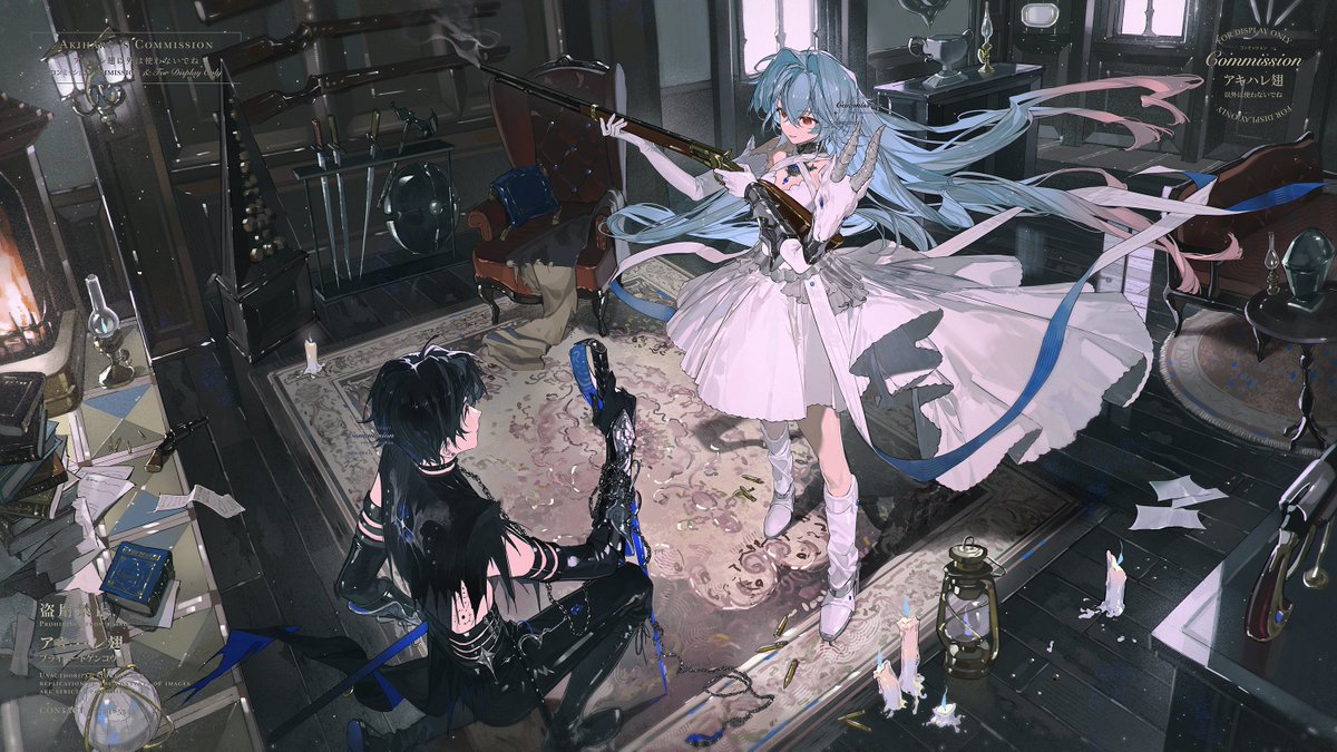 akihare_'s tweet image. #commission