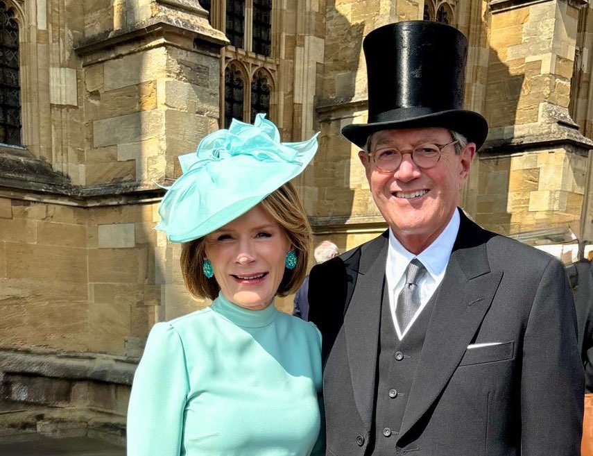 We were delighted to attend the Order of the Garter service at Windsor Castle. This prestigious honor is awarded by the Sovereign to recognize those who have held public office, who have contributed in a particular way to national life or who have served the Sovereign personally.