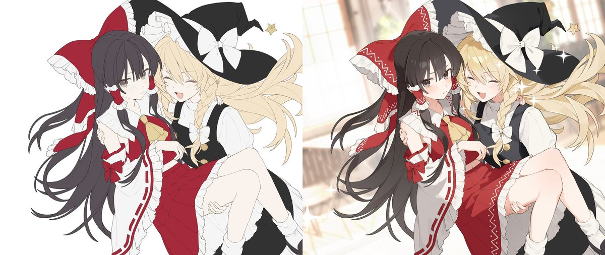 _Regenschirm__'s tweet image. #皆さんラフと塗った後を見せてください