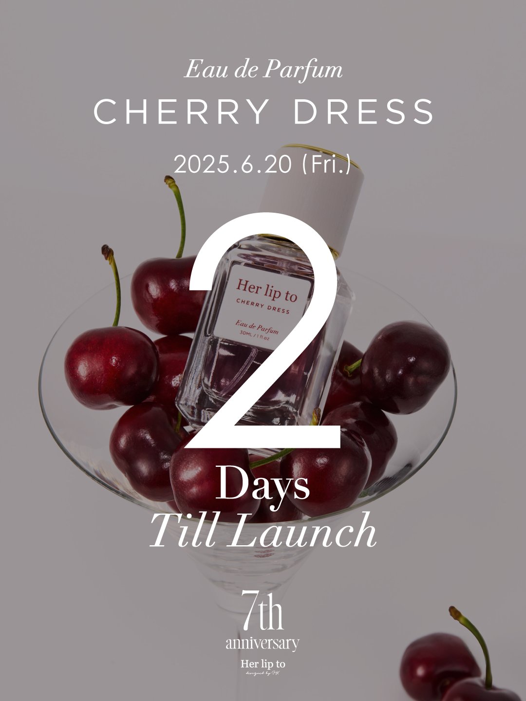 Her lip to CHERRY DRESS オードパルファム Eau de Parfum - CHERRY DRESS -