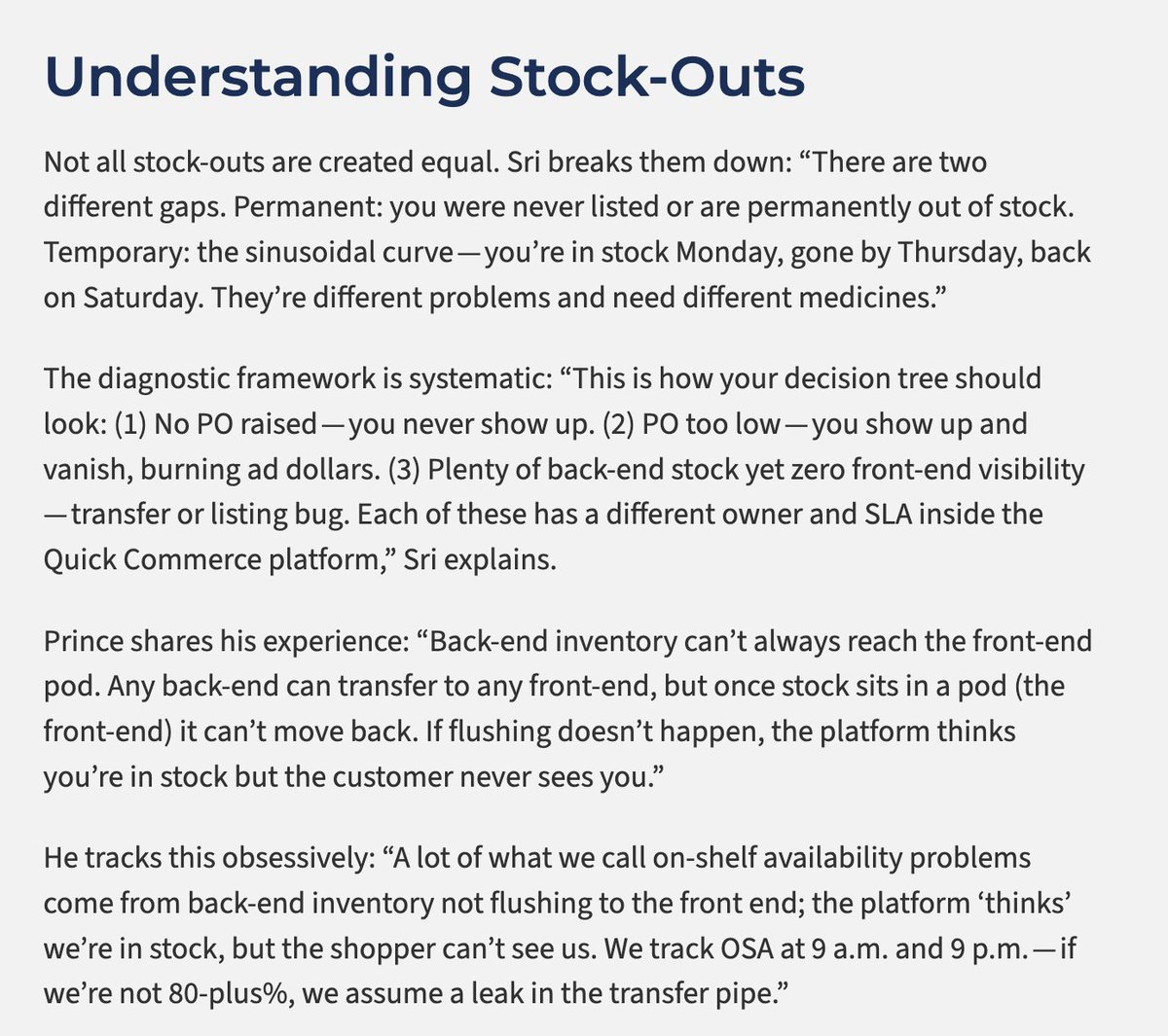 I've been nerding out on Quick Commerce for the last few weeks and have just published our latest 6,000-word Field Notes deep dive on how to nail and scale on Quick Commerce.

Three operators who’re actually thriving in this chaos—Prince (<a href="/SwagAnusaar/">Prince Kapoor</a>) of <a href="/plushforher/">Plush</a>, Tushar of