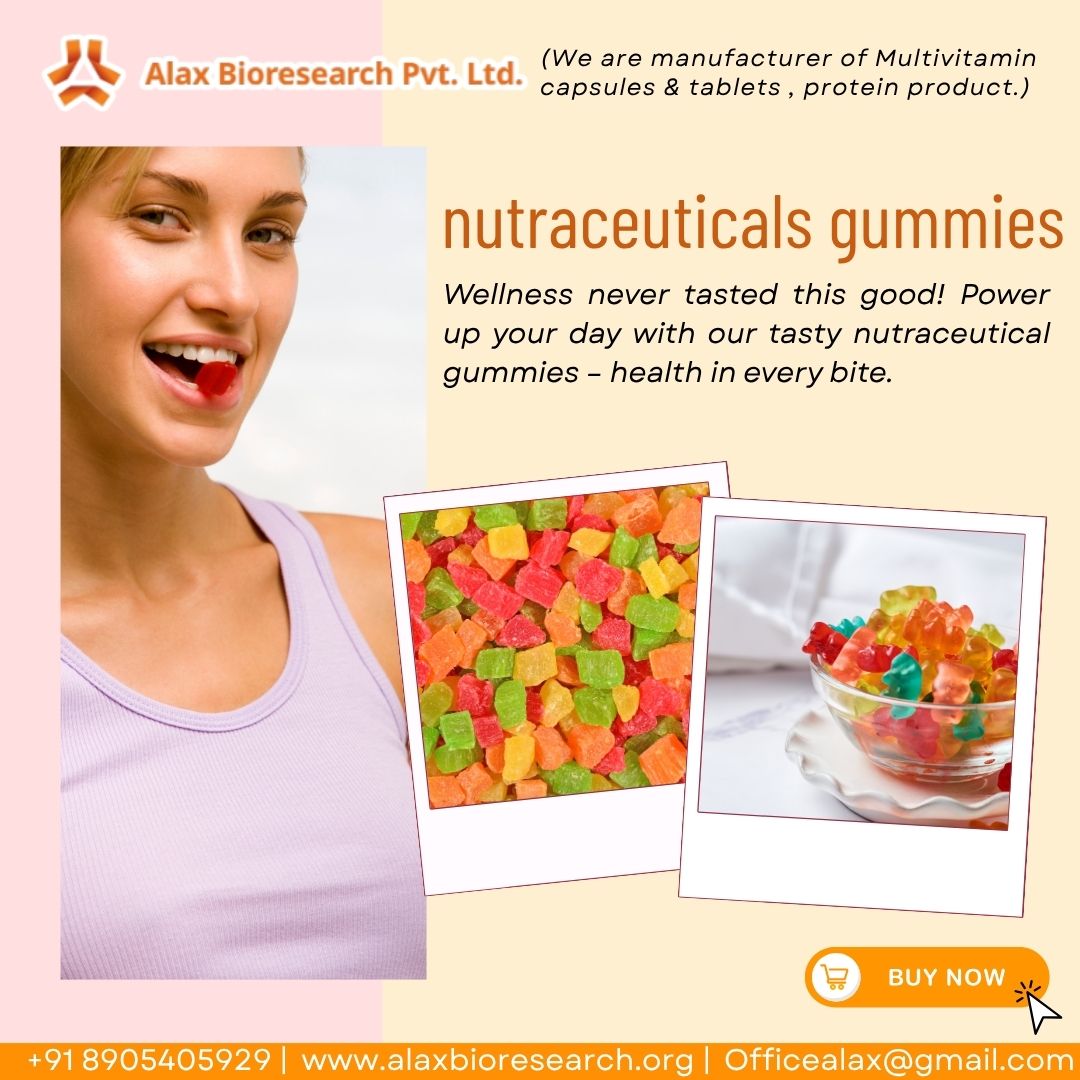 AlaxBIORESEARCH's tweet image. Boost Health the Tasty Way!
Looking to import NUTRACEUTICALS GUMMIES from India?
We at Alax Bioresearch Pvt. Ltd. are your trusted top leading manufacturer &amp;amp; exporter,

📱 +91 8905405929
✉️ officealax@gmail.com
🌐 alaxbioresearch.org
#MultivitaminChewables #AlaxBioresearch