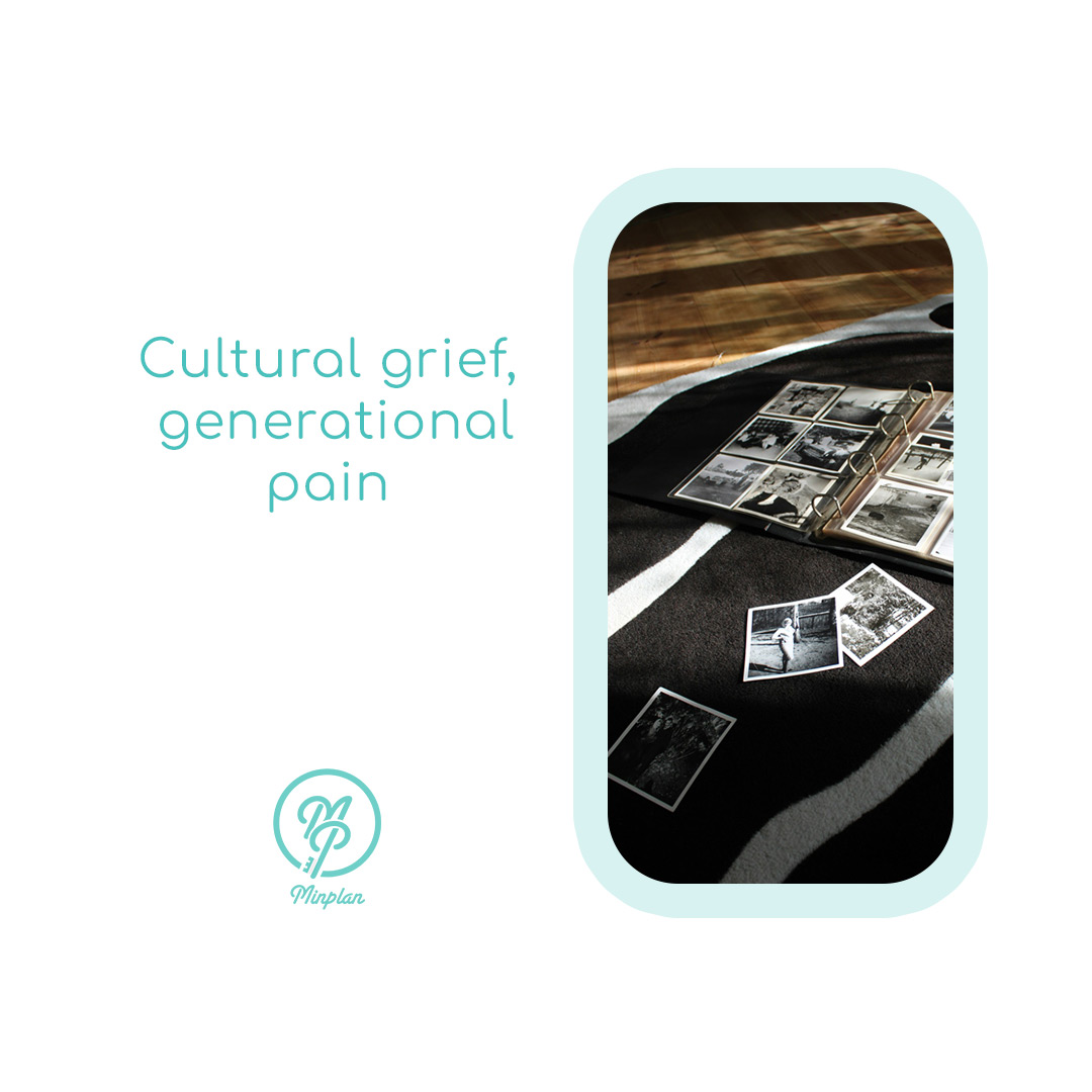 Some pain is passed down. War, colonization, displacement. Our cultures carry grief.

Mental health support must consider historical trauma
to truly heal.

Let’s talk about inherited wounds.

#GenerationalTrauma #MentalHealthAwareness
#SuicidePrevention #Minplan