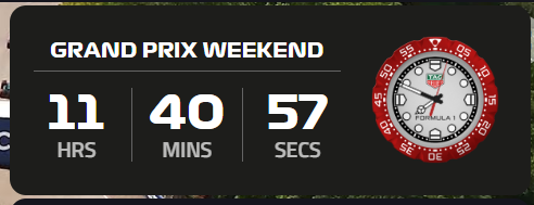 berjac007's tweet photo. @F1 - I love the new app that you have just released in conjunction with the website update. 👍👍

However, I am deeply disappointed to see that the countdown clock has dissapeared.  👎👎

I am seriously going to miss this view. https://t.co/gBWyyekAHB