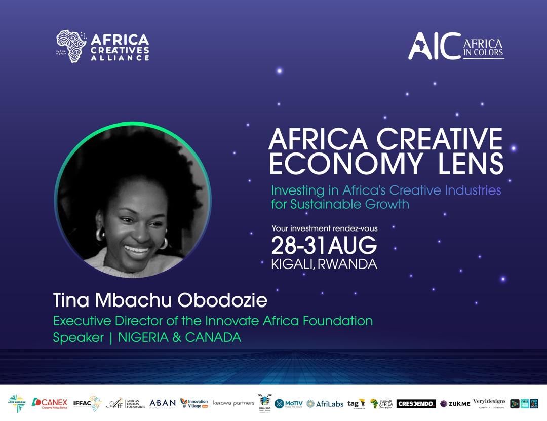 Africa Creatives Alliance (@africacrealli) on Twitter photo Excited to announce another set of speakers for #AfricaCreativeEconomyLens2025, co-convened with
<a href="/africaincolors/">Africa in Colors</a>
Rasheeda Nalumoso – <a href="/BritishCouncil/">British Council</a>
Fiyin Ogunlesi – <a href="/TAGbyOuiCapital/">TAG</a>
Tom Fleming- <a href="/tfconsultancy/">Tom Fleming CC</a>
Tina Mbachu Obodozie -<a href="/iafor/">IAFOR</a>
Kigali, Rwanda | 28-31 AUG Excited to announce another set of speakers for #AfricaCreativeEconomyLens2025, co-convened with
<a href="/africaincolors/">Africa in Colors</a>
Rasheeda Nalumoso – <a href="/BritishCouncil/">British Council</a>
Fiyin Ogunlesi – <a href="/TAGbyOuiCapital/">TAG</a>
Tom Fleming- <a href="/tfconsultancy/">Tom Fleming CC</a>
Tina Mbachu Obodozie -<a href="/iafor/">IAFOR</a>
Kigali, Rwanda | 28-31 AUG