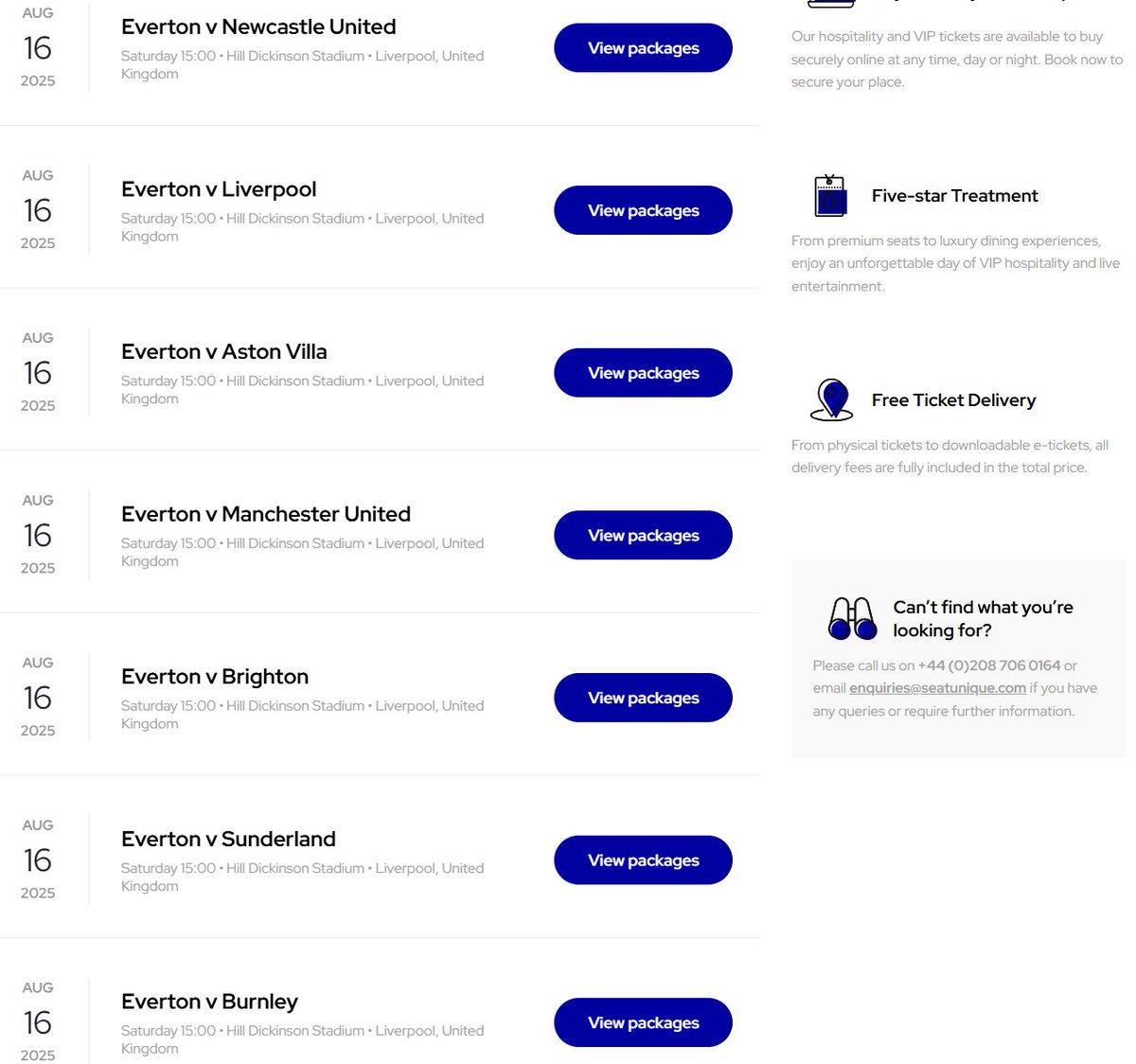 robdroberts's tweet photo. Interesting order to Seat Unique's Everton fixtures this morning...?  https://t.co/tAT2AVwQri https://t.co/ligTuxo0tz