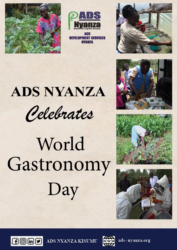 At ADS Nyanza, we believe sustainable food is not just what we eat — it’s how we grow, prepare, and protect it. 🌱
#ADSNyanza
#SustainableGastronomyDay 
#LocalSeedsLocalEats 
#FoodSecurity
 #ClimateSmartAgriculture