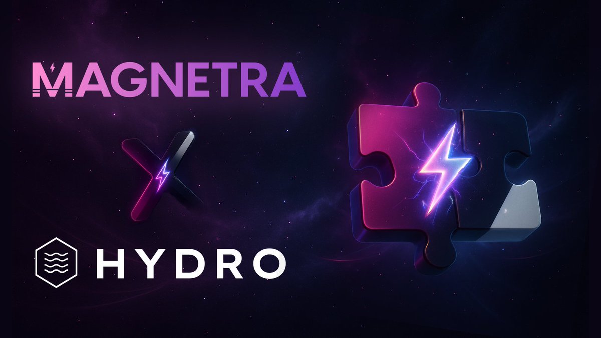 VikramsinghKal8's tweet photo. Big things brewing 🌊⚛️
We’re thrilled to partner with @HydroTeam_ — the interchain market-maker powering liquidity across Cosmos & beyond.
🧲 MAGNETRA will soon enter Hydro’s voting rounds.
More details dropping soon — stay tuned.
@MagnetraDEX
#DeFi #Cosmos #MAGNETRA #Hydro https://t.co/pc1FU7cKYw