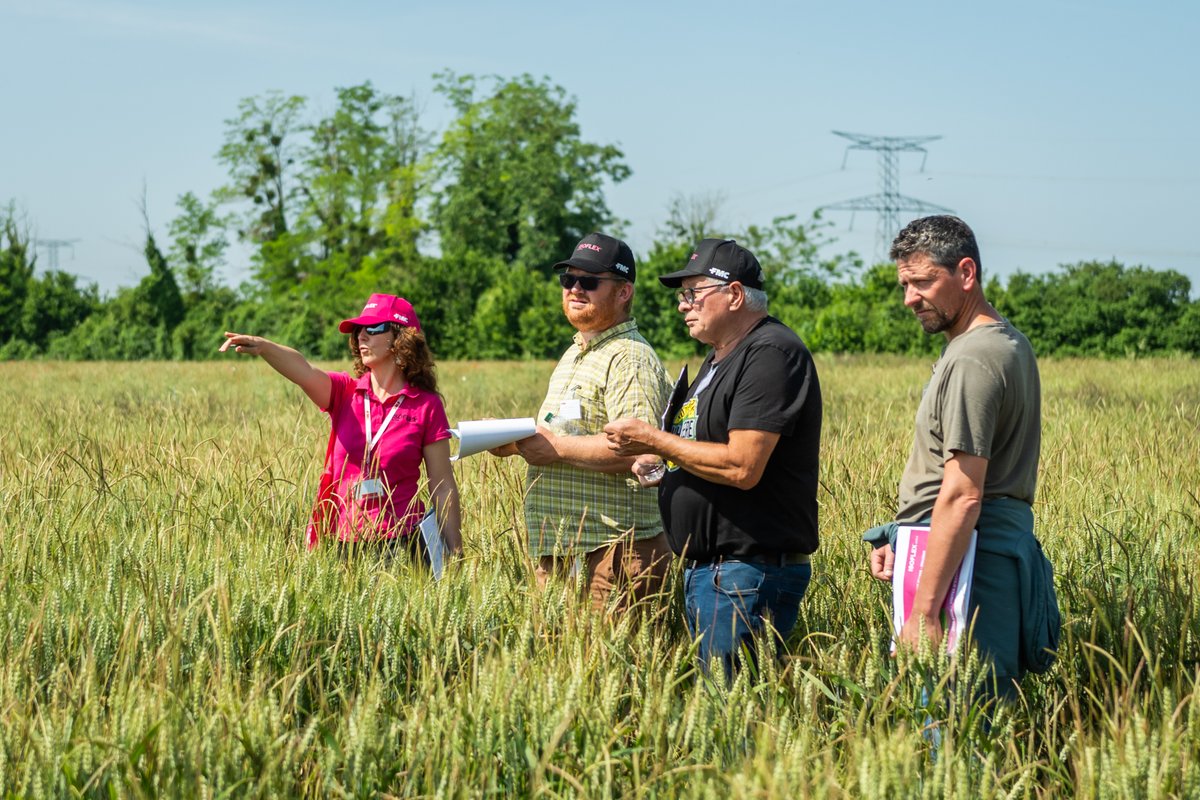 Retour sur notre plateforme #innovations 🌱

La semaine dernière, nous avons eu le plaisir d'accueillir 11 agriculteurs sur notre centre de recherche européen en Alsace 🥨

Au programme : 
💬Des échanges riches sur l'avenir de la protection des plantes
😃De la convivialité

Merci