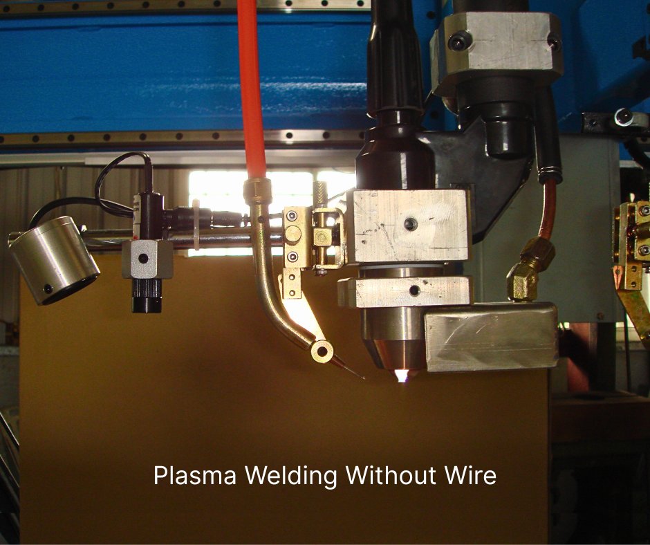 CorpTaiwan's tweet photo. Introducing PLA-WEL: Precision Plasma Welding.

Perfect. Pure. Consistent.
Built for industries where weld quality isn’t negotiable.
✅ Deeper penetration
✅ Minimal distortion
✅ Clean, repeatable results

Your next-gen welding solution is here. https://t.co/Rn0FHT5WbY