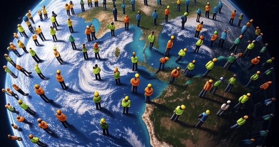 You’re not bullish enough. There are 1.5 billion blue collar workers working on land and at sea! They cover every part of the globe. 

Even when <a href="/elonmusk/">Elon Musk</a> goes to Mars who will build it all? 

You can’t see our vision yet but we can. It’s so early. 

Markets go down. Tradiecoin