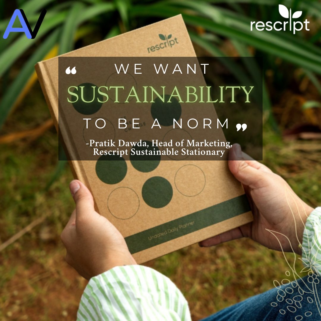 auraverse_club's tweet image. New Episode: Rescript's Pratik Dawda on how a Bangalore startup built a purpose-first stationery brand from recycled paper.
Listen now youtu.be/wC0nQL7iSoU
Read now: auraverse.club/blog/rescript-…
#Rescript #SustainableStationery #MarketingWithPurpose