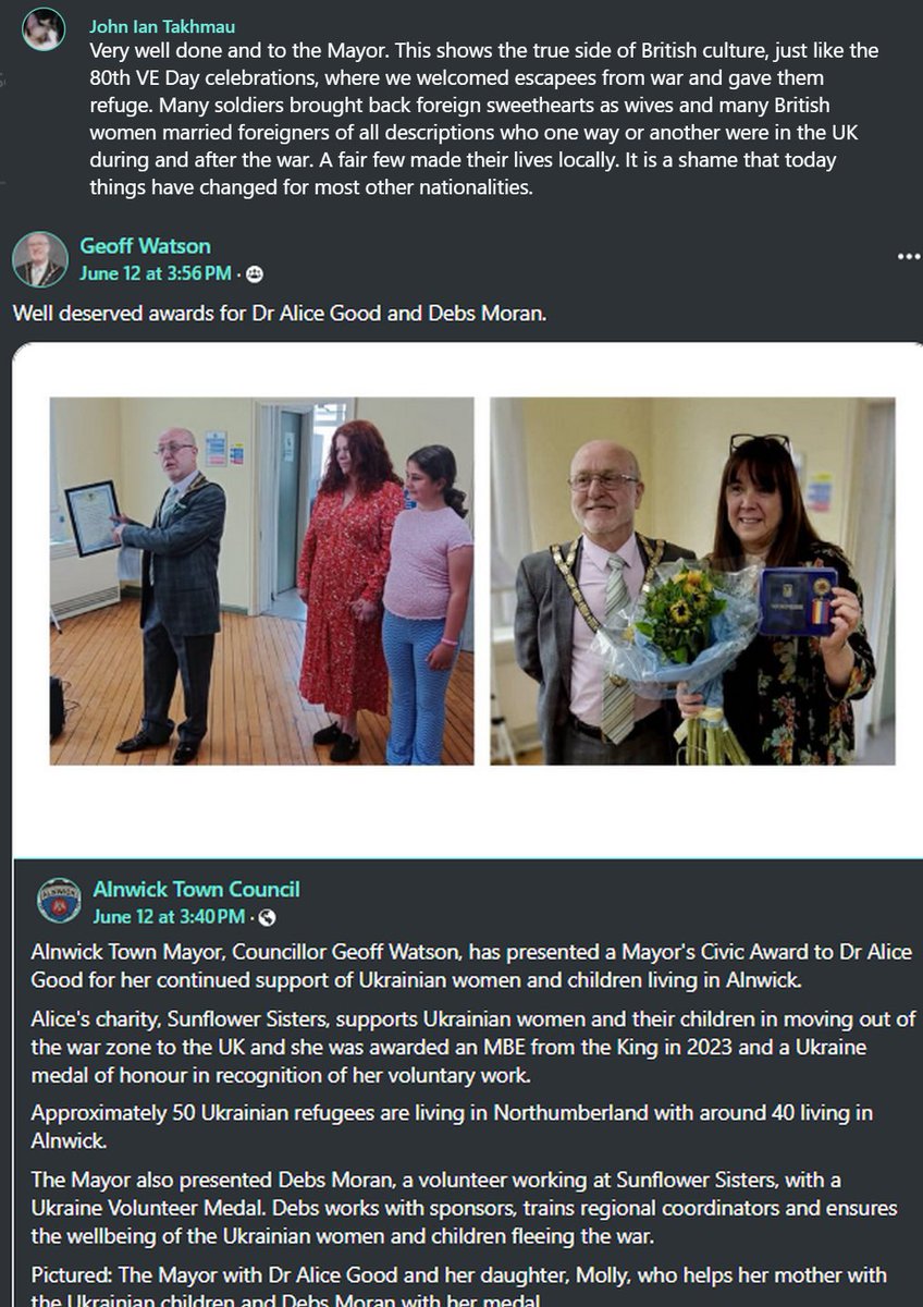 Two reports to illustrate now largely unfashionable favourable views towards people seeking refuge and my comment. <a href="/NEBylines/">North East Bylines</a> northeastbylines.co.uk/news/community…