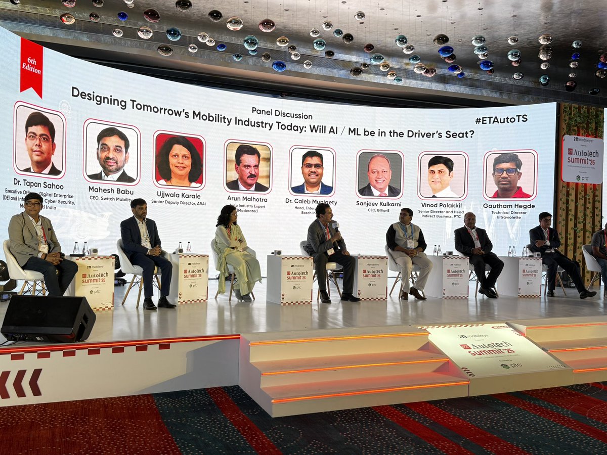 The 6th Edition of #ETAutoTech Summit is LIVE — where industry giants are shaping the future of mobility. If you’re not here, you’re already behind. 🔥🚗 #WhereLeadersMeet #ETAutoTech