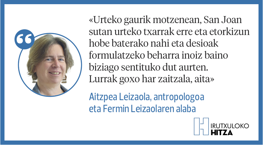 Iritzia | 'Fermin Leizaola, baserri mundua bihotzean zuen kaletarra', Aitzpea Leizaola, antropologoa eta Fermin Leizaolaren alaba.

🔗 irutxulo.hitza.eus/generoak/iritz…