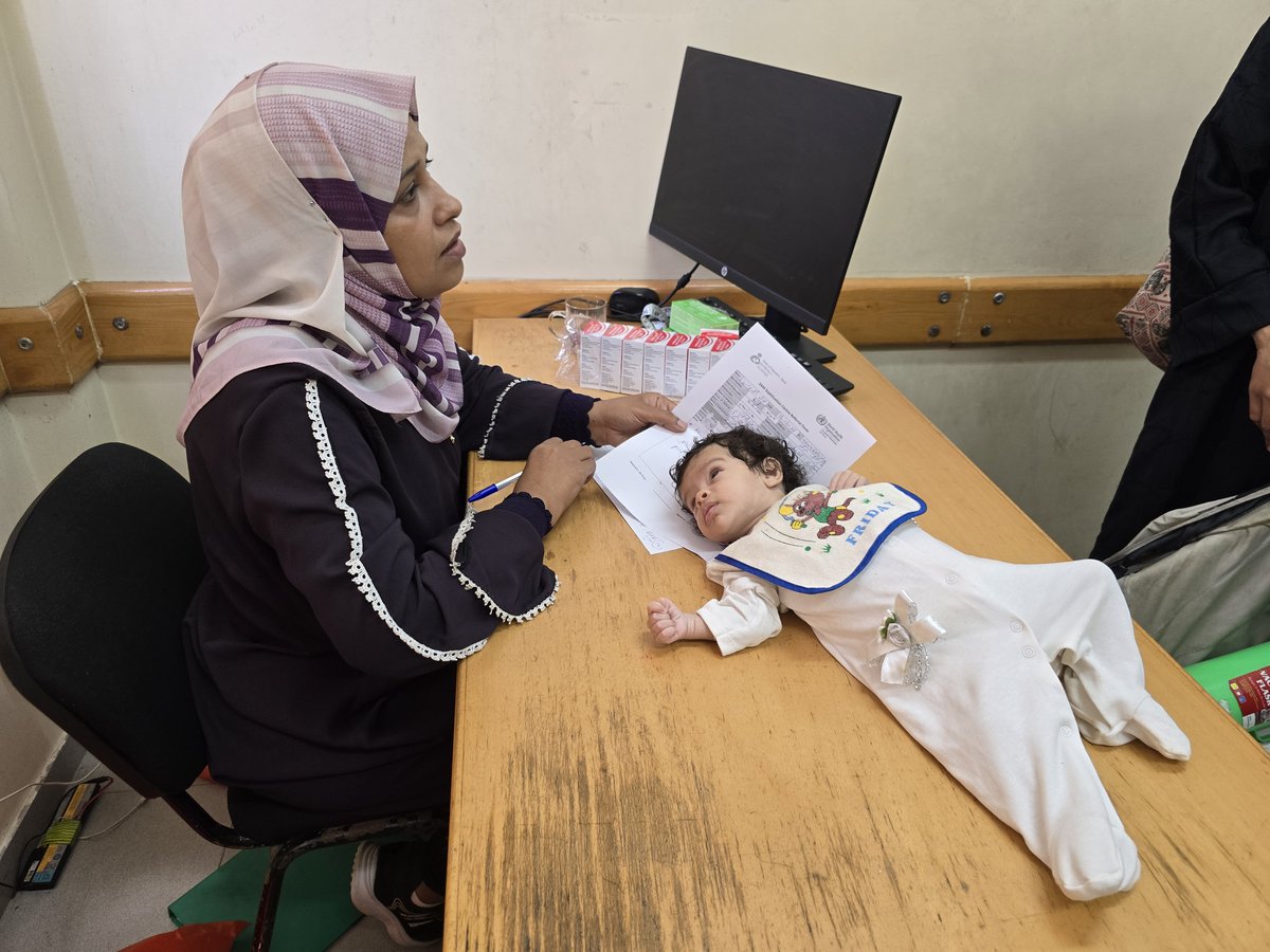 🔴 Entre el 2 y el 8 de junio, nuestros equipos médicos atendieron 3.934 casos posparto y embarazos de alto riesgo, a través de nuestros centros de salud y puntos médicos operativos en Gaza.