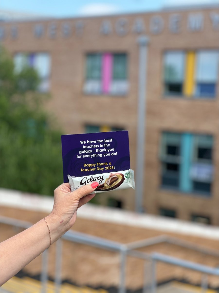 We’re proud to work with the best teachers in the galaxy and today, on #ThankATeacherDay, we’re saying thank you.

At Leeds West Academy, our teachers go above and beyond to support students and each other. 

Thank you for all that you do.

#ThankATeacher