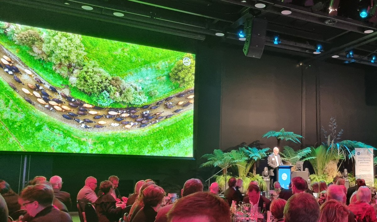 One of my favourite evenings of the year - the <a href="/nzfetrust/">NZ Farm Environment</a> #BFEA National Sustainability Showcase - a showcase of amazing farmers from across NZ 
<a href="/BallanceNZ/">Ballance Agri-Nutrients</a> 

&amp; MC again <a href="/GaryMass6/">Gary Massicks</a>