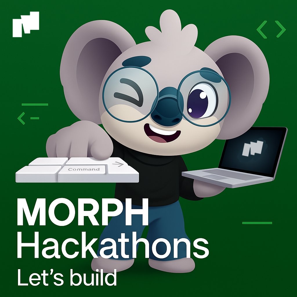 ZkFenrir's tweet image. $15K up for grabs!

The @morphnetwork Consumer Buildathon is live.

build smooth, user-first Web3 apps in payments, games, social &amp;amp; more. No fluff, just real impact.

Just products people will actually use

Solo or squad, win by shipping.

Link
dorahacks.io/hackathon/morp…
#BuildOnMorph