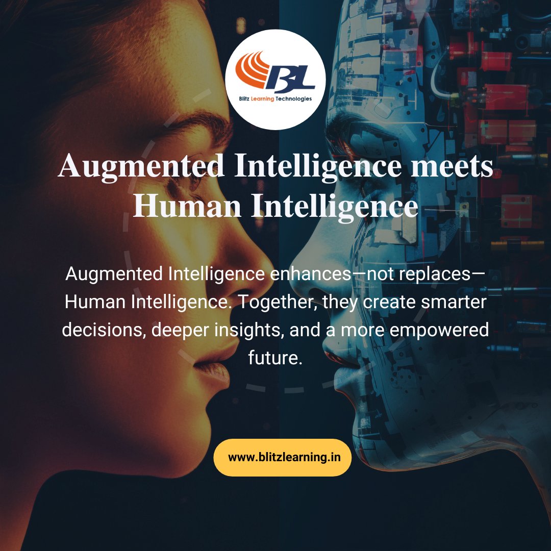 BlitzLearning's tweet image. When Human Intelligence collaborates with Augmented Intelligence, the result is not competition—but exponential capability. 

#FutureOfWork #AIAndHumans #BlitzLearning