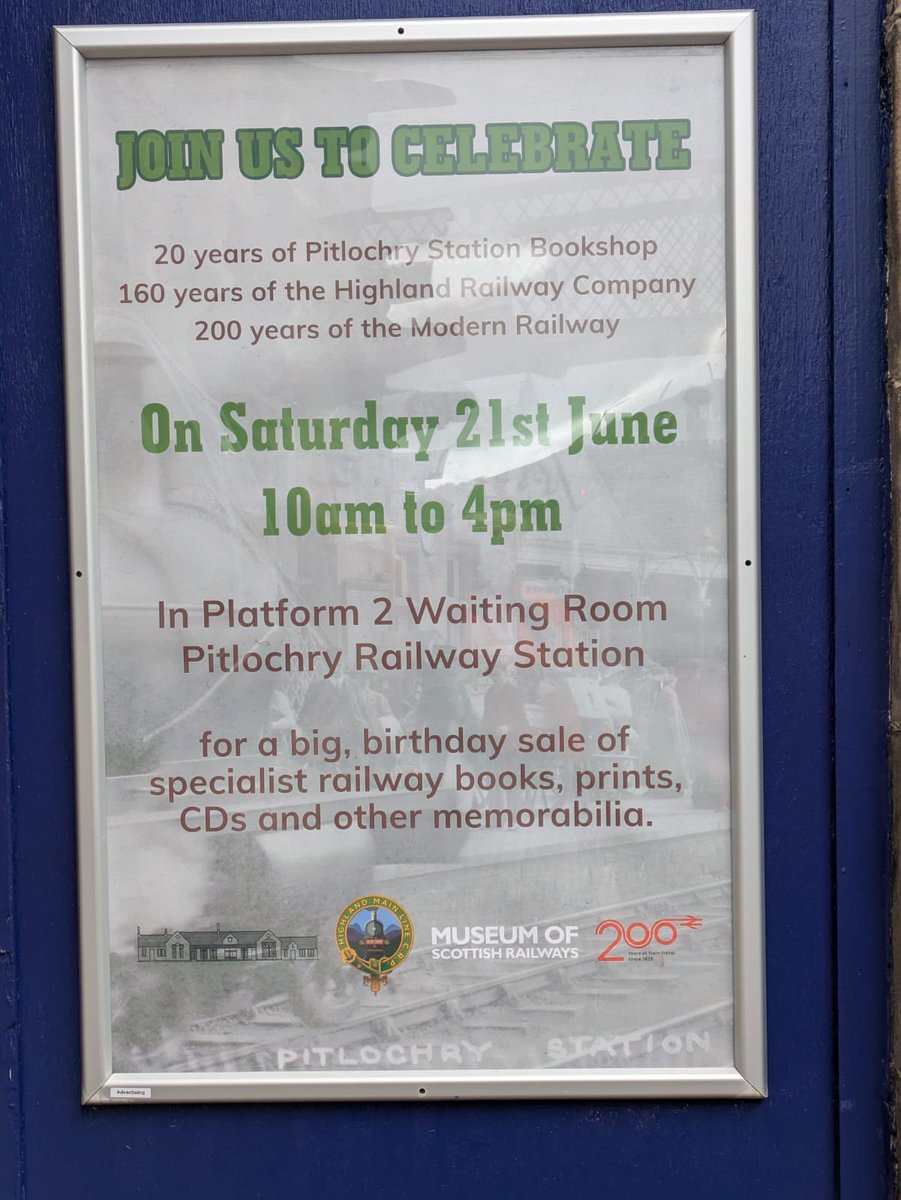 The Pitlochry Station Bookshop (@bookshopstation) on Twitter photo Our railway books sale on Saturday should be of interest to <a href="/RHummBooks/">Robert Humm & Co</a> - are you coming to visit the smallest bookshop selling donated books and our Highland Chalet specialist sale? Our railway books sale on Saturday should be of interest to <a href="/RHummBooks/">Robert Humm & Co</a> - are you coming to visit the smallest bookshop selling donated books and our Highland Chalet specialist sale?