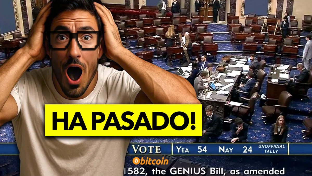🚨 Noticias Bitcoin: ¡Ha PASADO el SENADO! 🔥¿y AHORA qué? bit.ly/3tj4wRB

🗞️Rodrigo Arnedo funontheride.com/rodrigoarnedo
