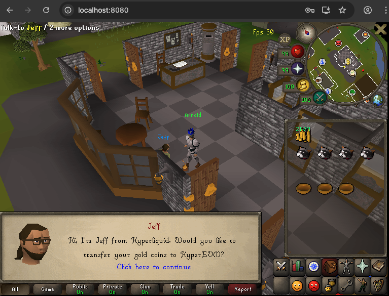 im building something