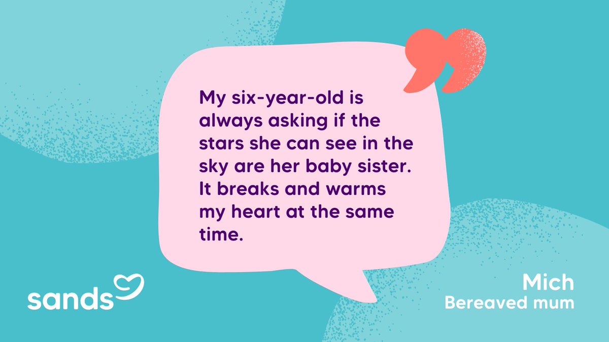 Young children and teenagers can be deeply affected by the loss of a sibling or relative 💙🧡 

We have lots of resources on our website to help start conversations including workbooks and animations ⬇️ 

sands.org.uk/siblings 

#BabyLoss #PregnancyLoss
